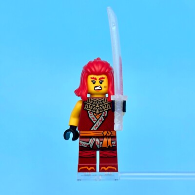 LEGO Ninjago Dragons Rising Wyldfyre Minifigure + Prismatic Blade
