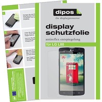 2X Schutzfolie FüR Lg L80 Matt Displayschutzfolie Folie Dipos Displayfolie