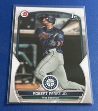 2023 Bowman Prospects #BP-124 Robert Perez Jr Seattle Mariners