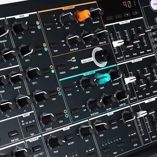 Arturia MatrixBrute Noir Analog Synthesizer Brand New In Stock Limited Edition - Image 4 of 4