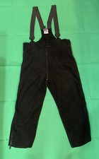 USGI US MILITARY POLARTEC BLACK FLEECE COLD WEATHER OVERALLS SMALL Long