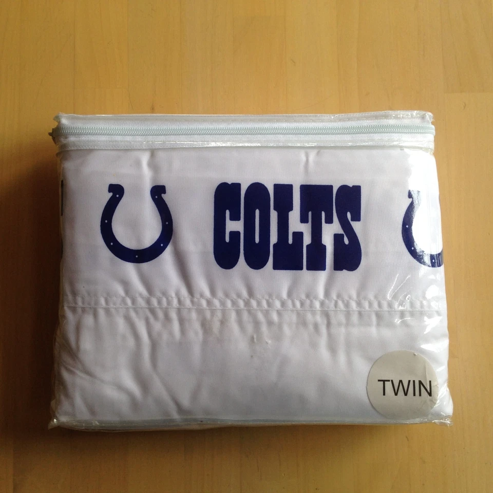 Sábanas de fútbol americano NFL, nuevas en paquete Foto 2 de 4