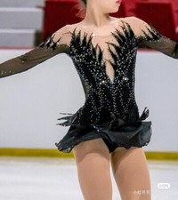 ice figure skating competition dress Gymnastics costume dance Dress dyeing