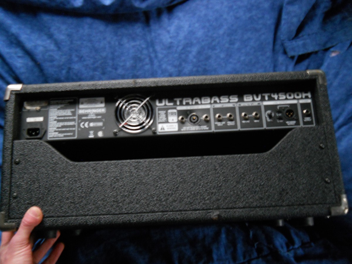 Beringer BX4500H　ヘッドアンプ　　月末、GW価格 Behringer Ultrabass BX4500H Bass Amp Head 450 Watts | eBay