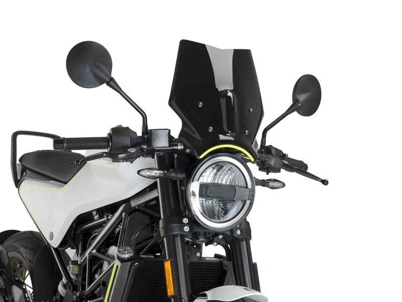 Puig Black New Generation Sport Screen Husqvarna Svartpilen 125 2021-2023
