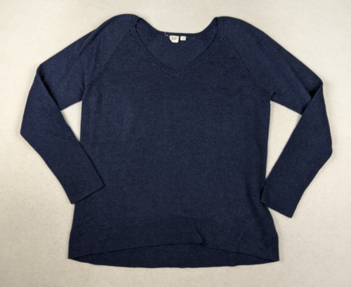 GAP - WOMEN'S BLUE LIGHT WEIGHT PULLOVER SWEATER - SIZE L - Picture 1 of 8