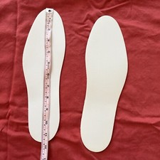 Mens White Economy Shoe Insoles NEW Size 11