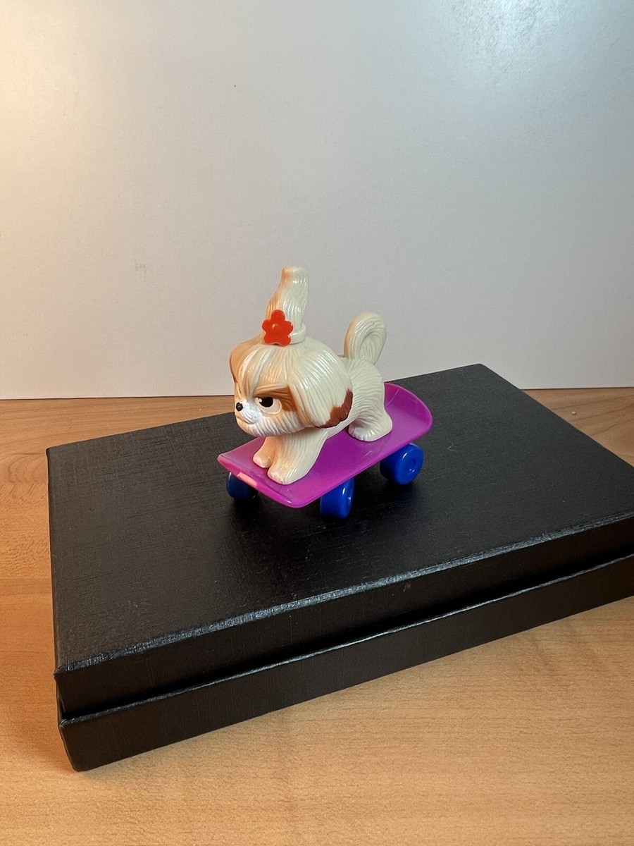 Kids The Secret Life Pets 2 Daisy Toy Dog Figure skateboard 3