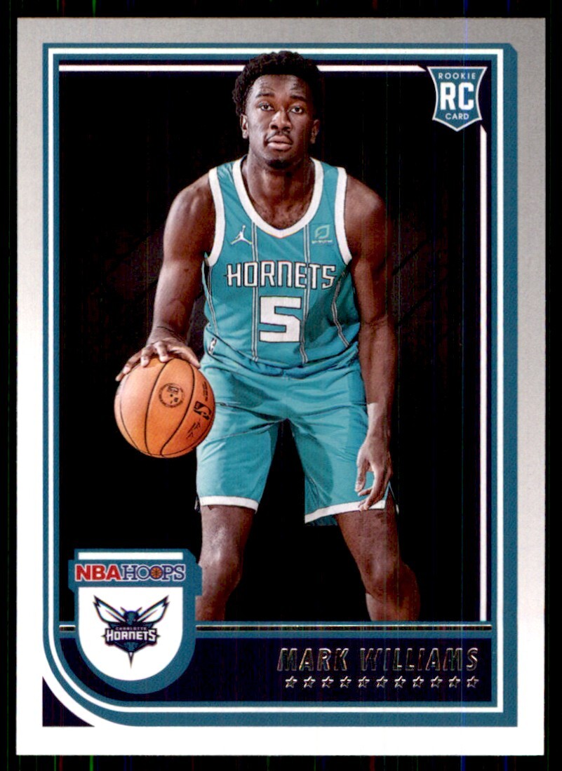 2022-23 Hoops Mark Williams RC Charlotte Hornets #245