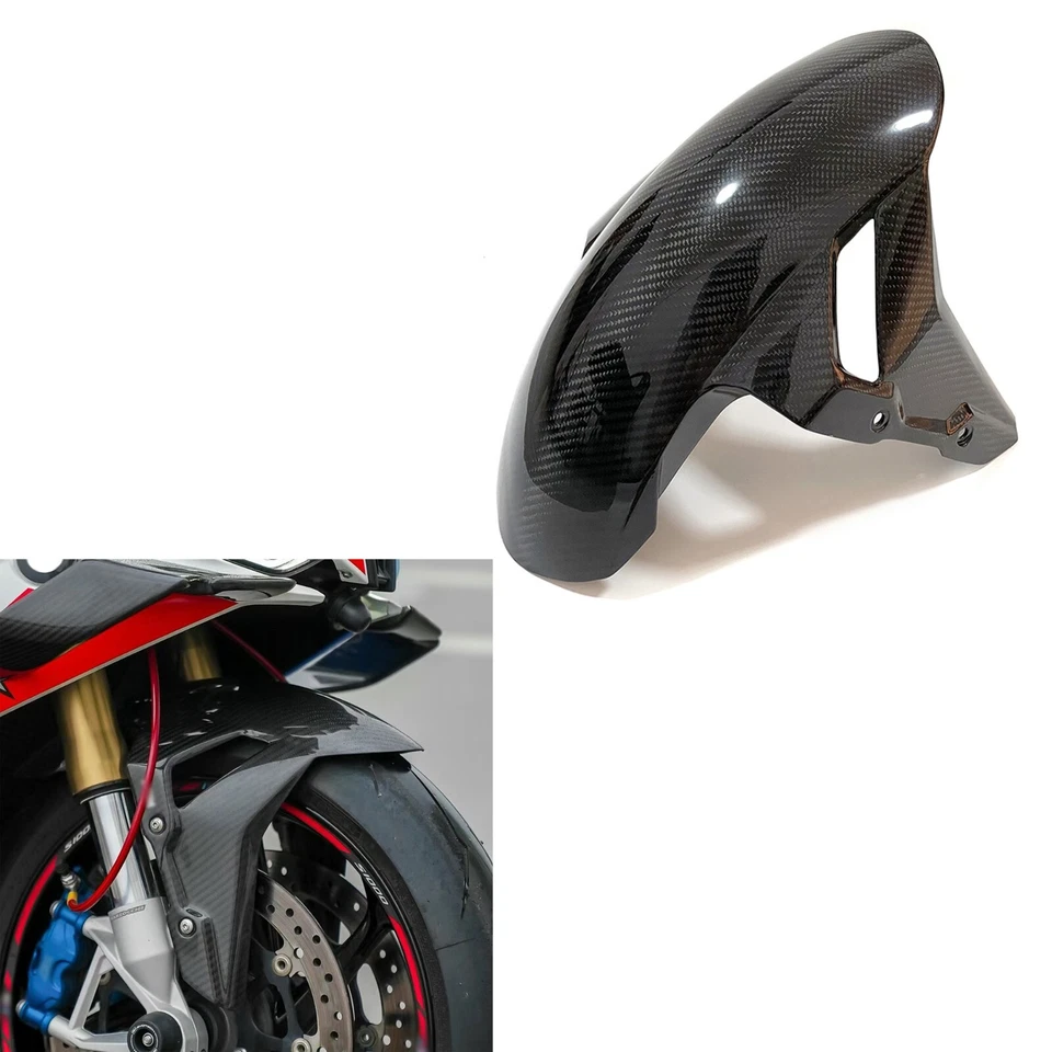 Fit for BMW M1000R 2023-2025 S1000RR 2021-2025 Front Fender Real Carbon Fiber - Image 2 of 4