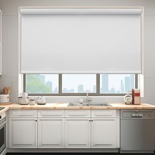 Changshade CUSTOM Made Cordless Blackout Roller Shades Window Blinds Curtain