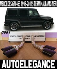 Mercedes Classe G W463 1989-2022 Anschl&uuml;sse Von Auspuffanlage Look AMG