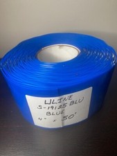 ULine Blue Deluxe Safety Tape S-19125BLU Mighty Line 4"X50' Label NEW