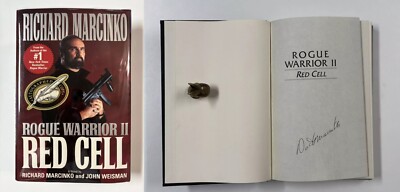 (SIGNED) Rogue Warrior II: Red Cell by Richard Marcinko HBDJ 1ST 1994 FINE