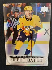 22-23 UD Series 1 Hockey Debut Dates DD-1 Philip Tomasino