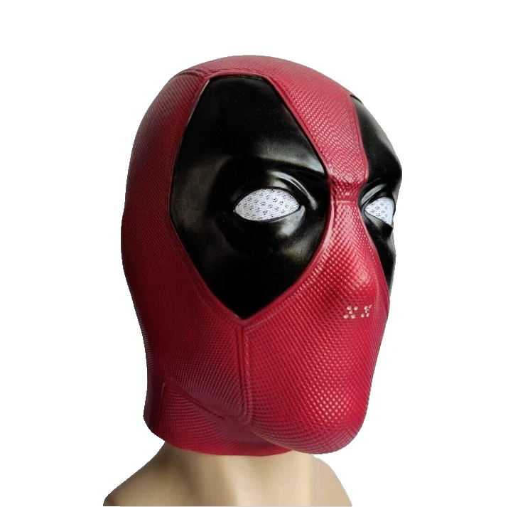 Deadpool Full Head Latex Mask Halloween Cosplay Custume Props - Image 2 of 4