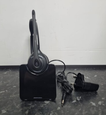 Plantronics C052A DECT Base Unit Complete With Headset & Power Supply ...
