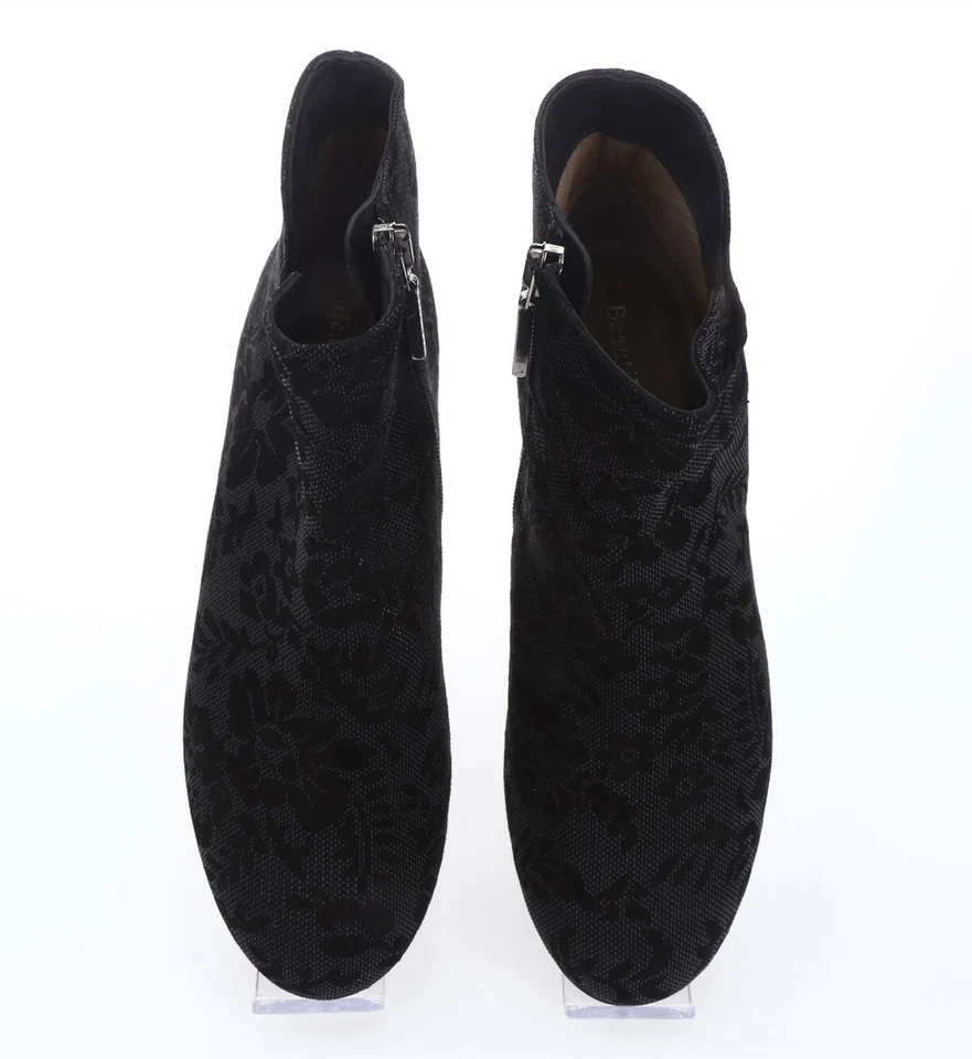 Womens BEAUTIFEEL Ami 163195 Black Leather Ankle Boots sz. 36 - Image 4 of 4