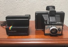 Polaroid Lot Of 2 One Step 600  Super Shooter - Untested Instant Photos