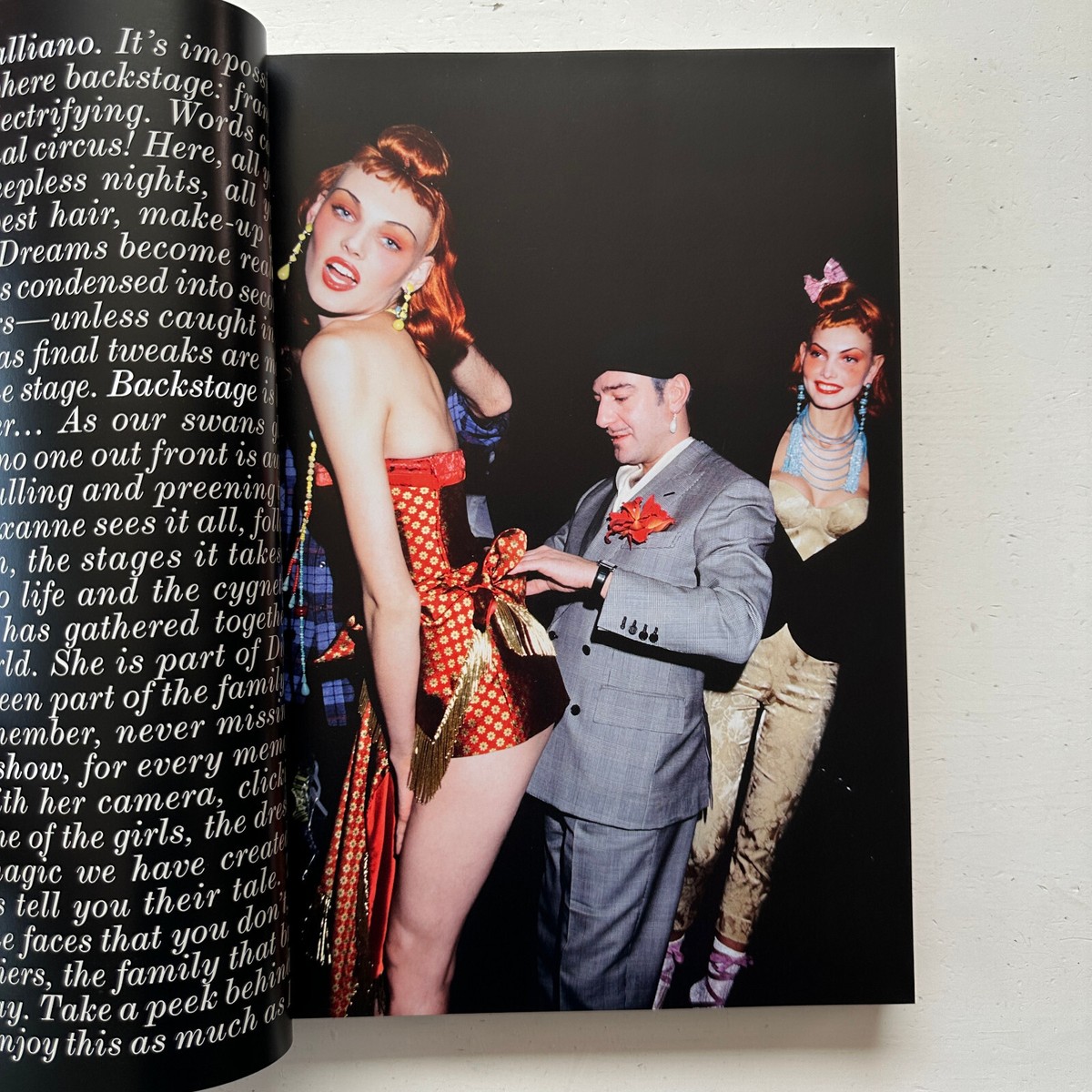 Backstage Dior Roxanne Lowit John Galliano Hardcover | eBay Australia