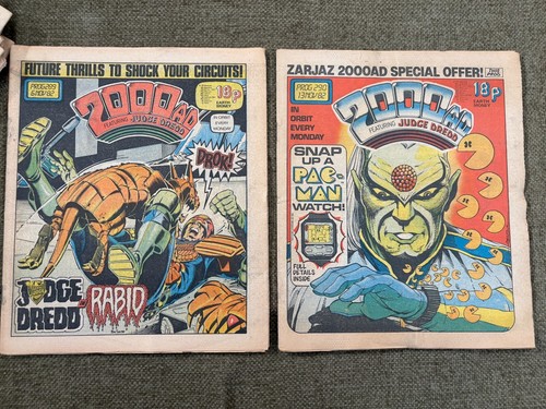 🦠 2000 AD Comic Lot Progs 271–299 (1982–83) • Judge Dredd Rogue Trooper Zarjaz! - Picture 13 of 21