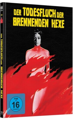 DER TODESFLUCH DER BRENNENDEN HEXE - COVER B   BLU-RAY+DVD NEU