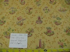 1.2Y VERVAIN COTTON TOILE Chinoisery COUNTRY ...