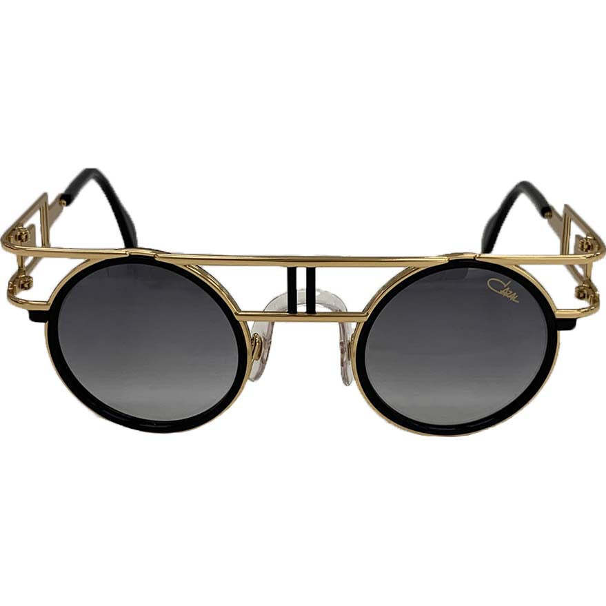 Cazal Legends 668/3 Sunglasses Shiny Gold Frame Grey Gradient Lens 43-27-140-image
