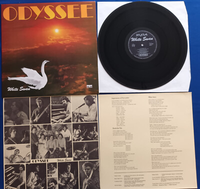 LP ODYSSEE - WHITE SWAN - GERMAN KRAUTROCK KNALLER-PRIVAT PRESS-MINT MPA 120 004