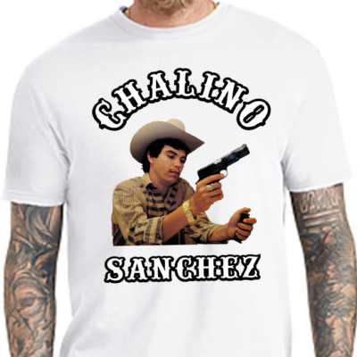 Chalino Sanchez El Pelavacas Tee Shirt Sinaloa Culichi Corridos Paisa Al Cien MX