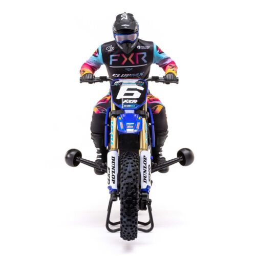 NEW Losi LOS06000T2 1/4 Promoto-MX Motorcycle RTR, FXR Blue FREE US SHIP - Picture 3 of 12