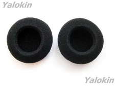 40 mm / 1.6" Inch- 2 Foam Replacement Ear Cushions Earpads Covers for Headphones