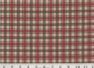 1/2Yard Fabric Winter Manor Plaid Quilt Shop Quality Cotton 44" Wide C
