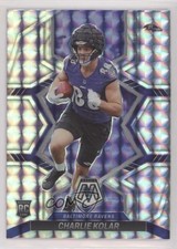 2022 Panini Mosaic Rookies Mosaic Prizm Charlie Kolar #363 0rq3