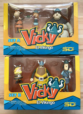 Wickie Sammlerfiguren SD Toys Vicky El Vikingo Halvar, Tjure, Snorre, Faxe, Gorm