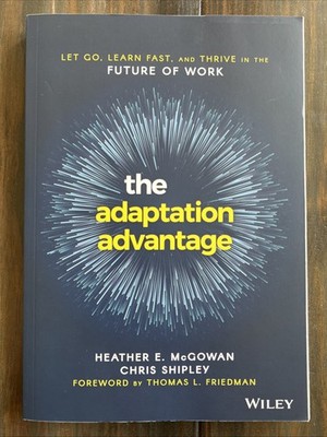 THE ADAPTATION ADVANTAGE by Chris Shipley 2020Paperback SIGNED NEW