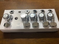 Fender Locking Guitar Tuners Chrome 5pcs Machine Heads from Japan HTF