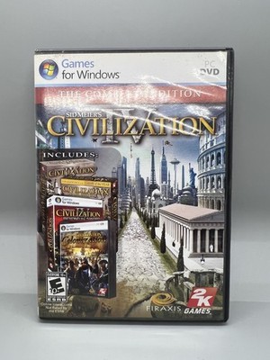 Sid Meier s Civilization IV: The Complete Edition (2009 PC DVD)