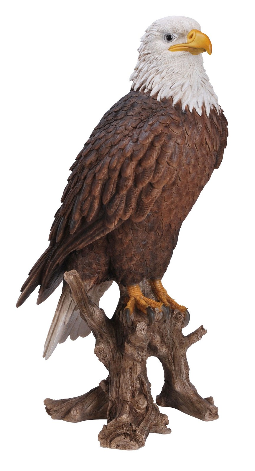 American Bald Eagle - Lifelike Garden Ornament 40cm - Indoor Outdoor Vivid Arts