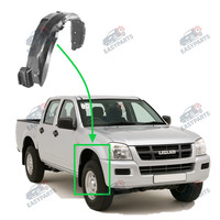 Radlauf StoßStange Locaro Vorne Rechts FüR Isuzu D-Max 2005 - 2007
