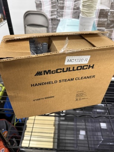 McCulloch MC1220 R Handheld Steam Cleaner Portable Household Steamer