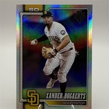 2022 Topps Series 1 Xander Bogaerts Rainbow Foil Parallel #33 San Diego Padres