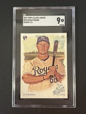 Ryan O'Hearn 2019 Topps Allen & Ginter 1/1 Glossy Rookie SGC 9 Royals Pirates 