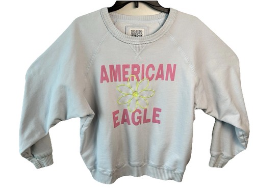 American Eagle Funday Graphic Sweatshirt As Seen In Mean Girls Movie Oversized L - Picture 12 of 12