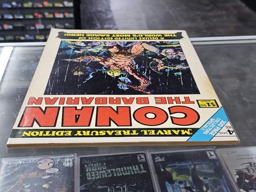 Conan The Barbarian Comic 1975 No 4 Marvel Treasury Edition Large Format - Picture 6 of 7
