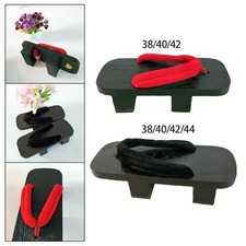 Zoccoli in legno giapponesi Infradito da donna Sandali tradizionali da spiaggia