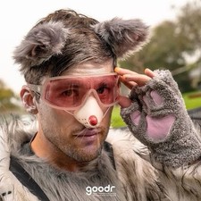 goodr Extreme Dumpster Diving Wrap G Sunglasses Limited Edition, Sold Out NIB