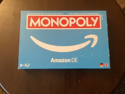 Brett Spiel *Amazon Monopoly Special  De Edition ohne Anleitung