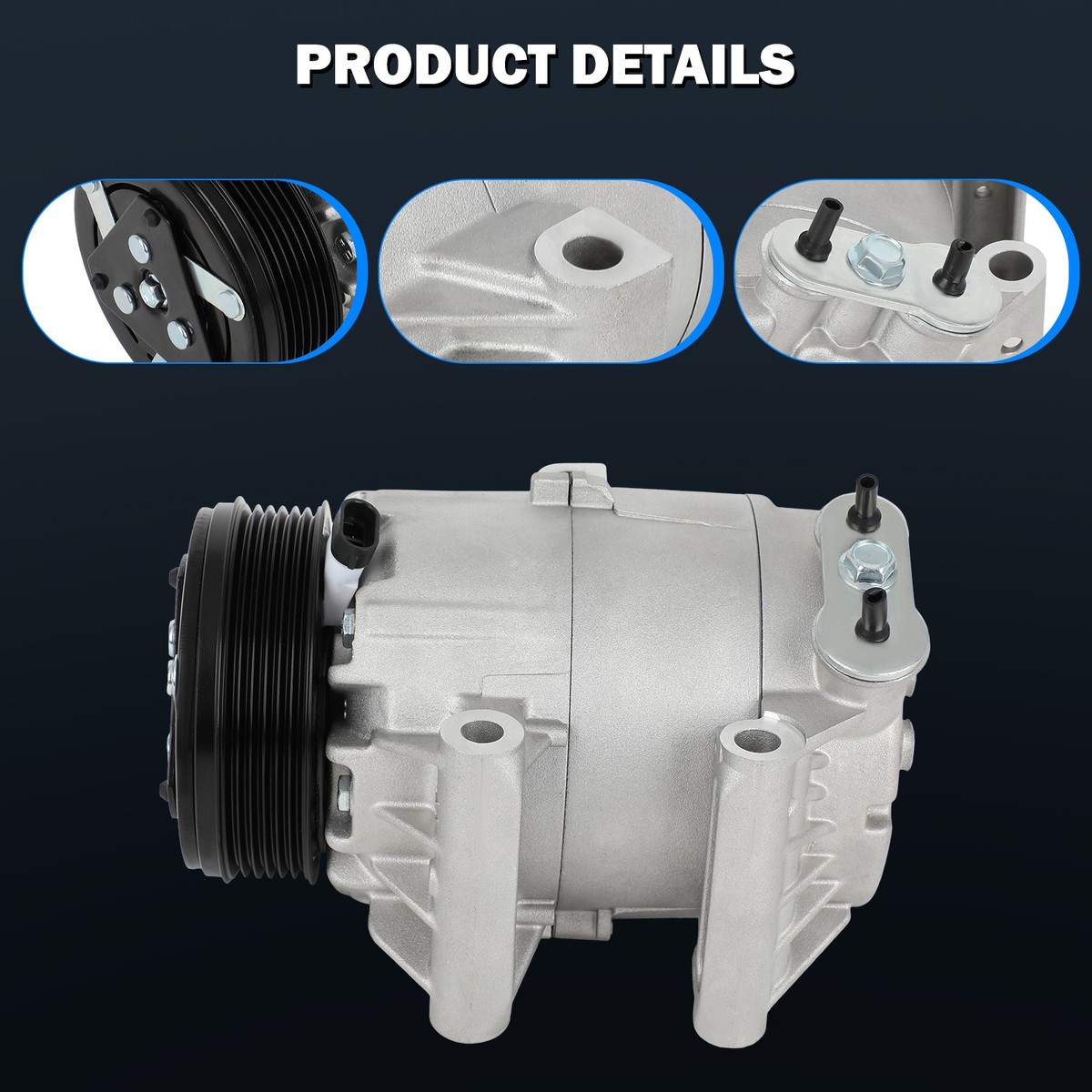 For 2004-2006 Chevrolet Malibu 2005-2006 Pontiac G6 3.5L V6 AC A/C