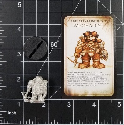 Stonehaven Miniatures / D&D ~ Dwarven / Dwarf Mechanist / Archer ~ Metal